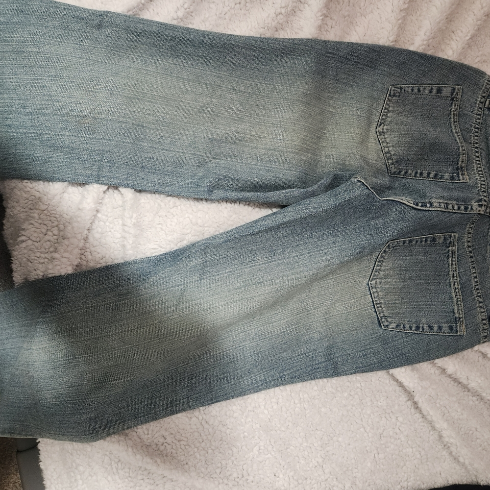 Boston Proper Women's Straight Leg Blue Jeans